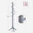 Freestanding solid wood tree-shaped coat rack-27290022