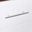 Lit escamotable simple avec armoire murale, blanc
