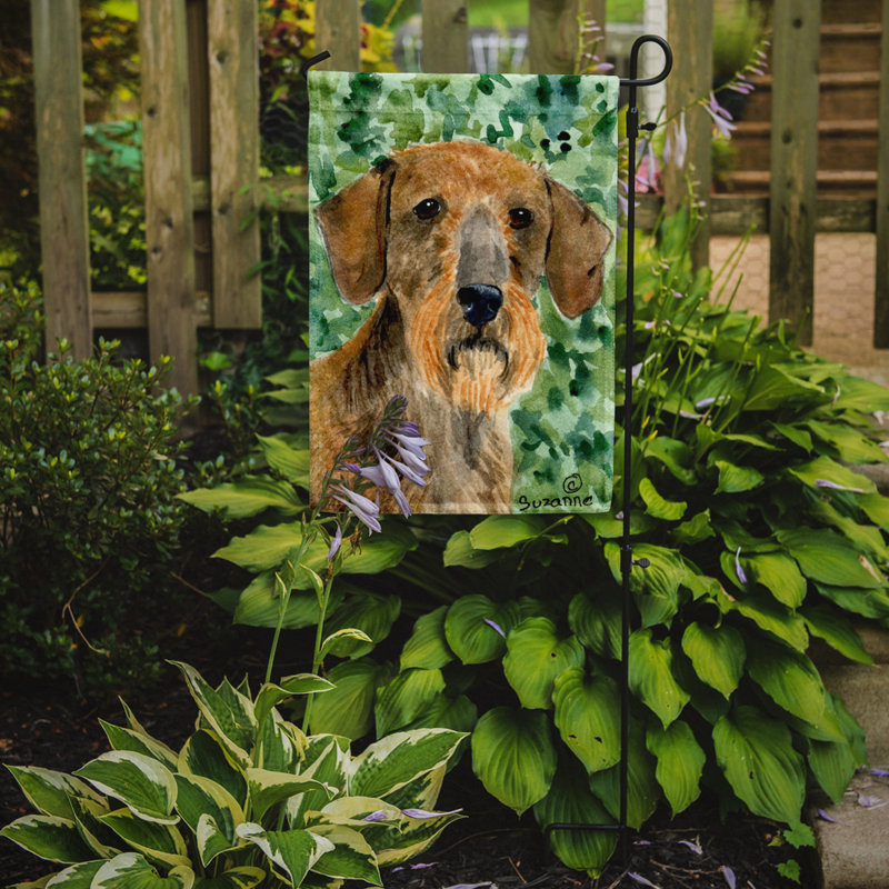 Double Sided 15'' H x 11'' W Polyester Animal Garden Flag