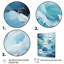 Teal Glacier Frozen Dreams - Décoration murale paysage et nature-91390448-91390450