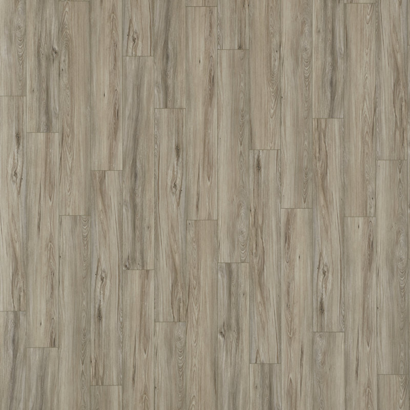 Planche de vinyle rigide de luxe de 7 po x 48 po x 5 mm Mannington ADURA®PRO avec couche d'usure de 20 mil, Brume oasis