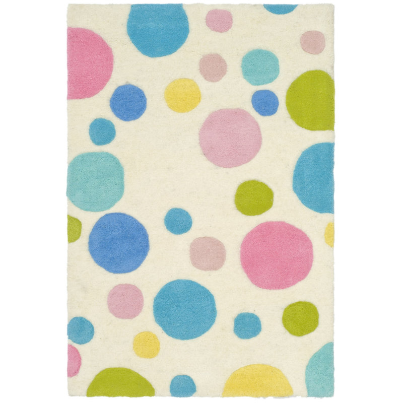 Tapis en laine touffeté à la main Amier, Rectangle 2 pi x 3 pi