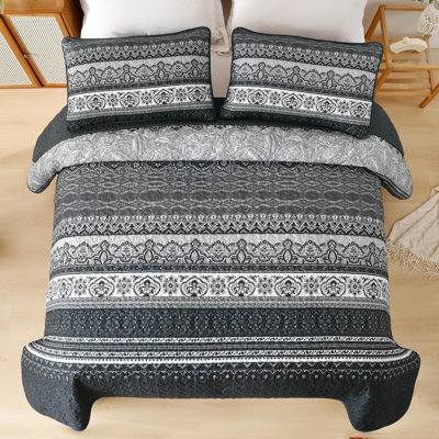 Ensemble de 3 courtepointe Boho Bohemian