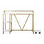 Bureau d'écriture de style industriel
