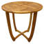 Ensemble repas d'extérieur en bois d'acacia avec coussin, corde grise et teck 3 pièces