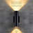 12" Integrated LED Cylinder Wall Lights, Outdoor Up Down LED Wall Sconces, 100-277V, Exterior Aluminum Porch Lights, ETL Listed, 3000K Warm White