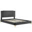 Lit plateforme performant en velours Zahra Channel par Modway-1403406847-1403406801