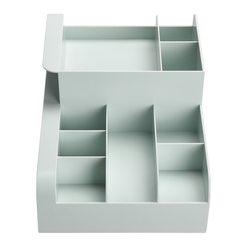 Plastic Makeup Organiser, Mint
