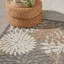 Tapis floral intérieur / extérieur Gean-808010187