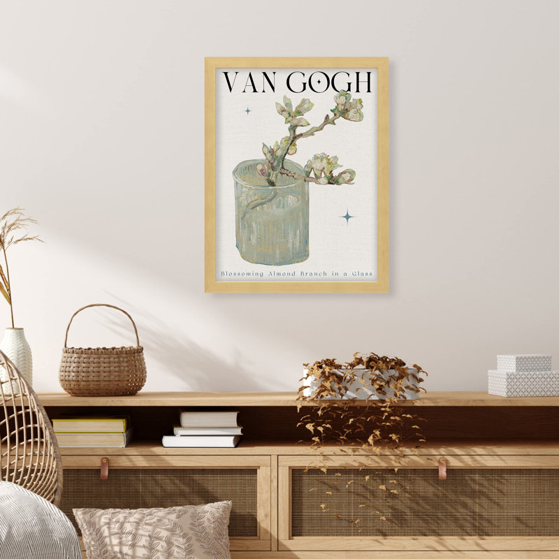 «Blossoming Almond Branch» par Vincent Van Gogh sur papier, Naturel