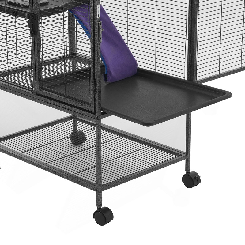 Cage à furet à 2 niveaux 34 po, H 22,05 po x l 25,2 po x P 5,91 po
