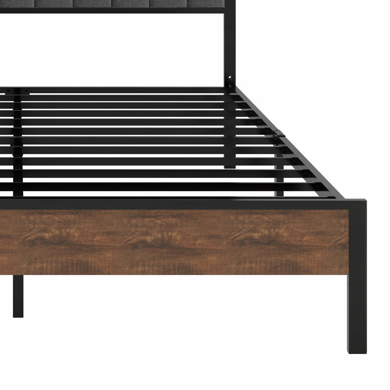 Table de chevet avec lit doux, Grand lit