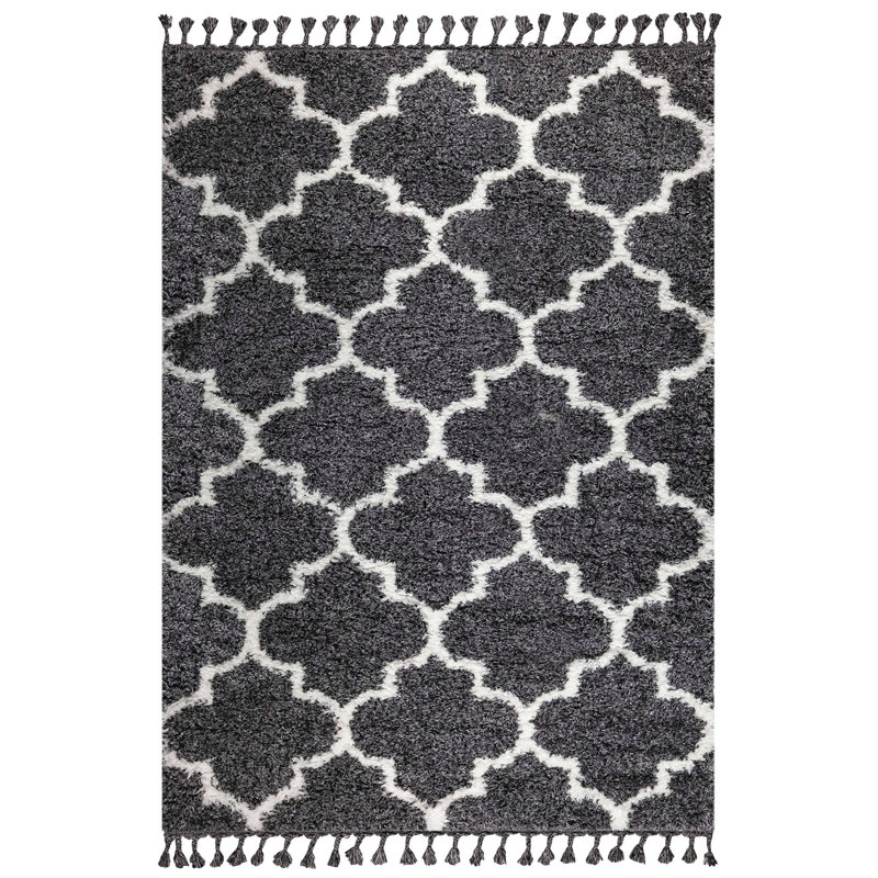Tapis rectangulaire Silko, Rectangle 6 pi 7 po x 9 pi 7 po
