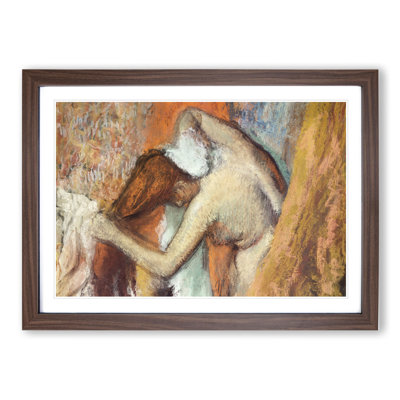 Nude Woman Vol.4 by Edgar Degas - Framed Print