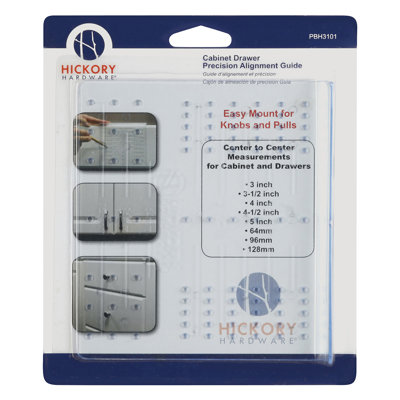 Mounting Templates Collection Cabinets/Mounting Kit Clear Blue Colour