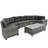 6 - Person Patio Conversation Set with Cushions-728961426