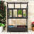 Garden Mini Greenhouse with Movable Wheels, Openable Roof and Storage Box-114494577