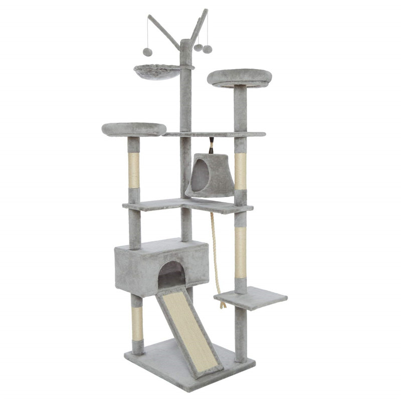 Ramsgate 210cm H Cat Tree, Light Grey