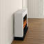Raby Suncrest 121.5 cm W White Fireplace