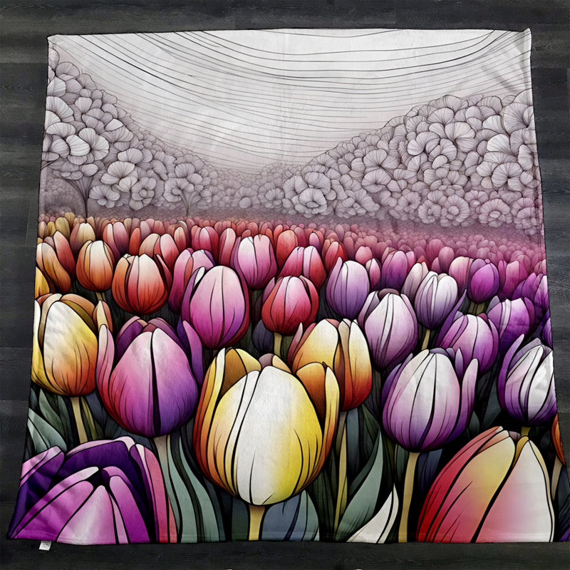 Throw Blanket, 68" W x 80" L