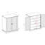 Armoire à chaussures transitionnelle avec fabrication en bois massif et étagère de finition - Capacité de rangement configurable pour tablettes ajustées-460312412