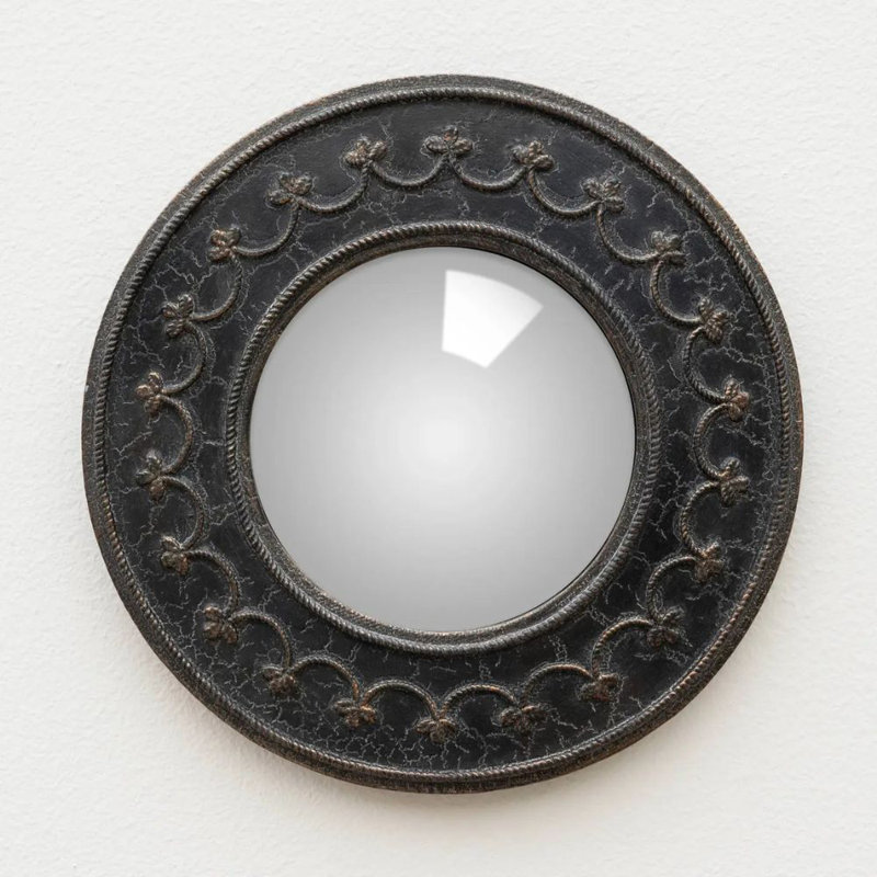 Small Convex Mirror Flower Garland