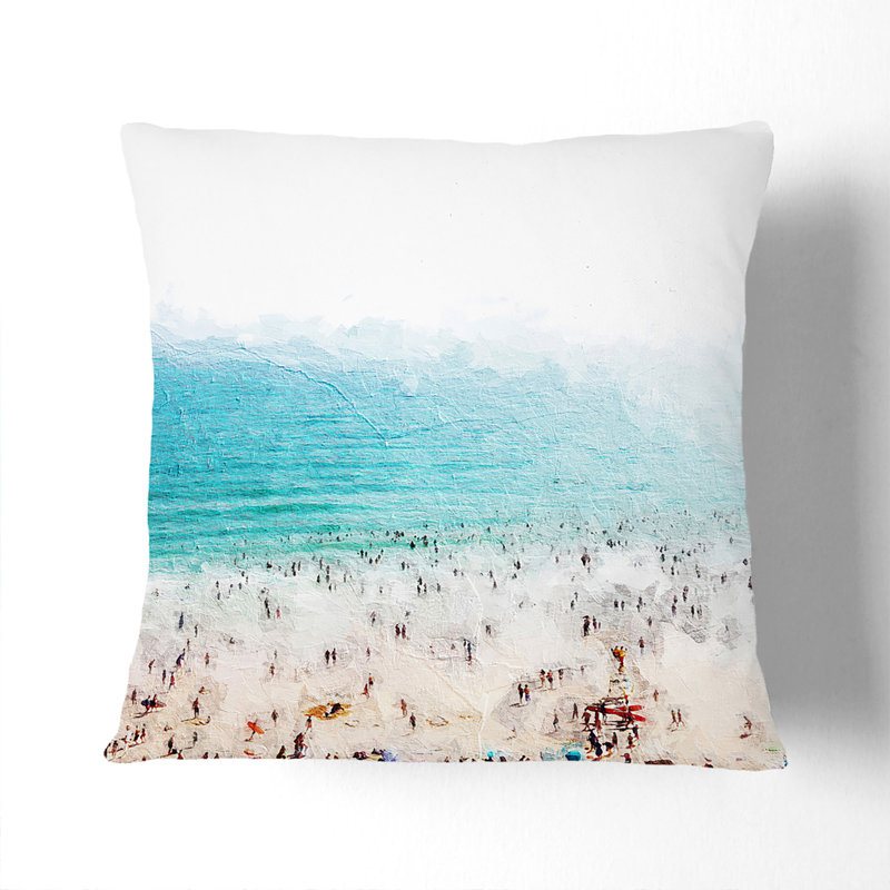 Square Cushion, White, 40 x 40 cm