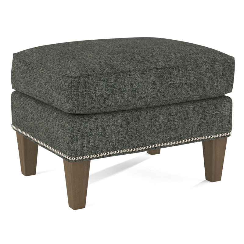Ottoman, Applause Bravo, Weathered Gray