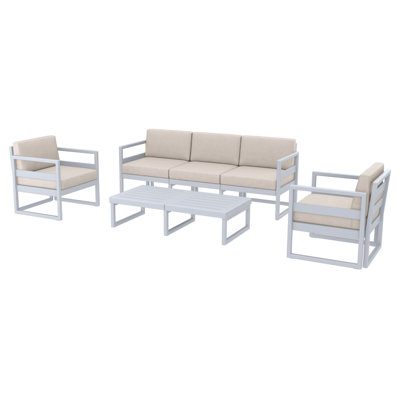 Lane 5 - Person Patio Conversation Set with Cushions
