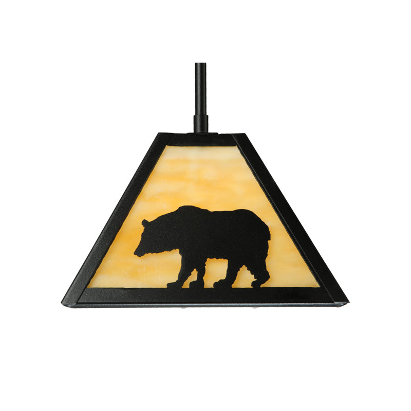 Rustic Lodge 1 - Light Pendant, 38.5" H x 12" W x 12" D