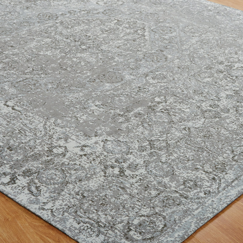 Trask Cotton Oriental Indoor Rug, Rectangle 2' x 3'