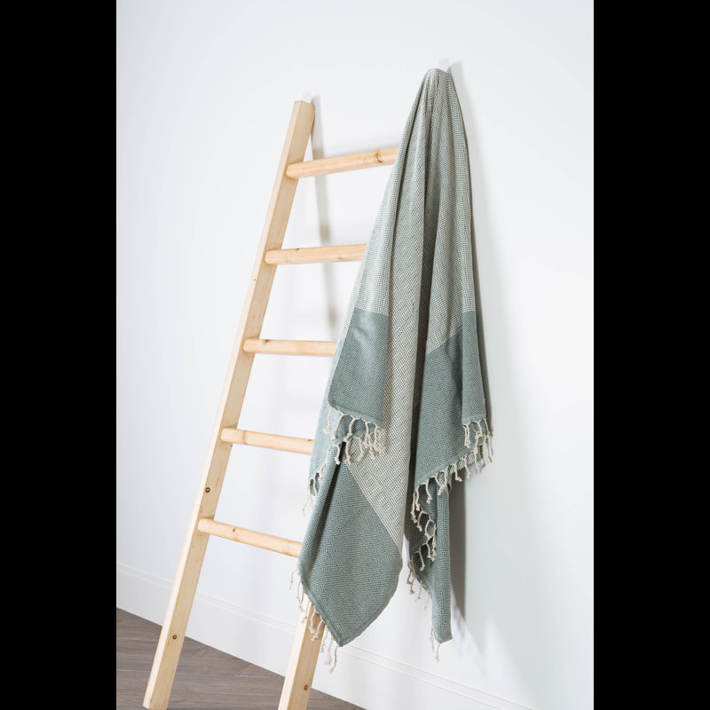Serviette de bain Dilay, Vert