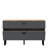 Bellmon TV Unit with 1 Drawer 1 Flip Door in Grey and Oak