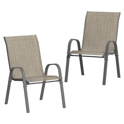 Premium All-Weather Wicker Outdoor Dining Armchair