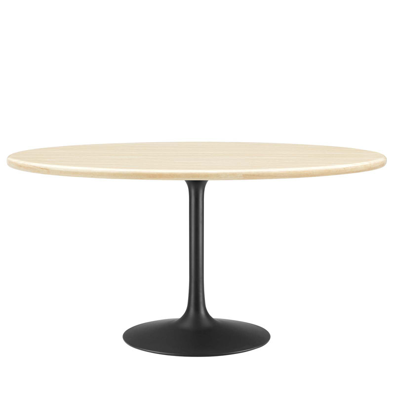 Modway Lippa Oval 35.5'' L x 60'' W, Black