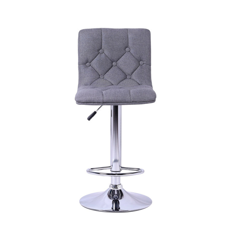 Tabouret de bar pivotant à hauteur réglable Critchlow
