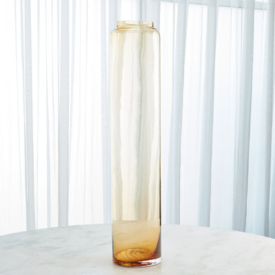 Datum Vase-Caramel-Lg