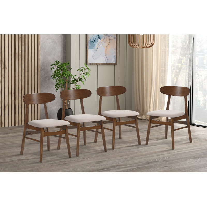 Caveney Upholstered Side Chair, 4
