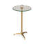 Grand Tour Glass End Table