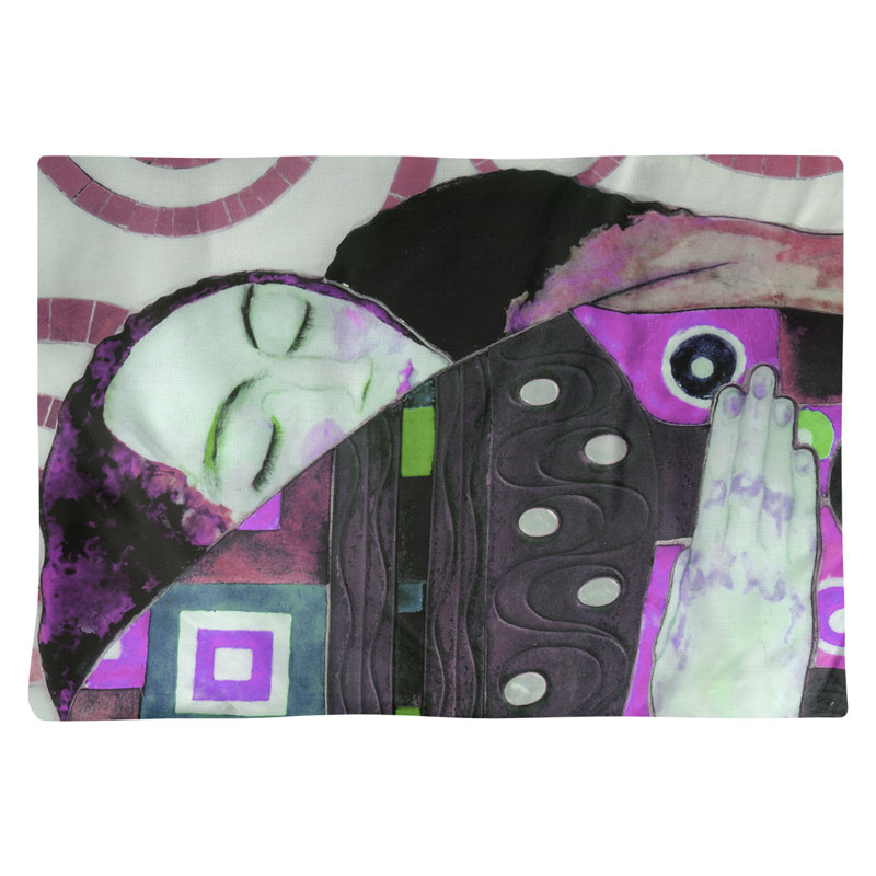Un récapitulatif de 18 po Gustav Klimt, Rose, Polyester sergé
