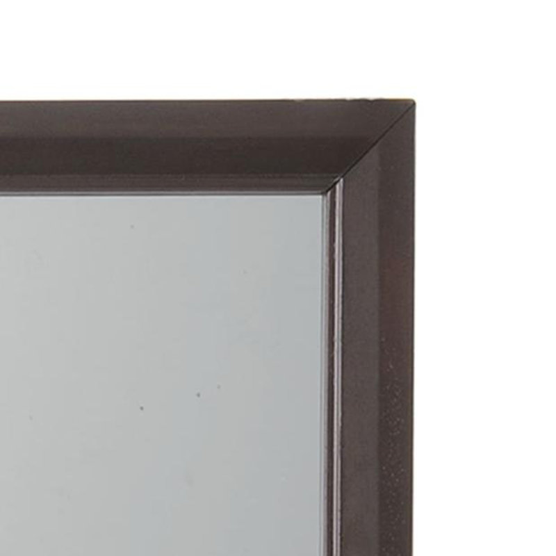 Bilski Espresso Finish Mirror