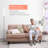 Delean LED Column - Cylinder Floor Lamp with Remote Control, Full Range Dimming, Adjustable Color Temperature 3000K-6000K, Minimalist Standing Lamps for Living Room, Bedrooms and Office-46372461