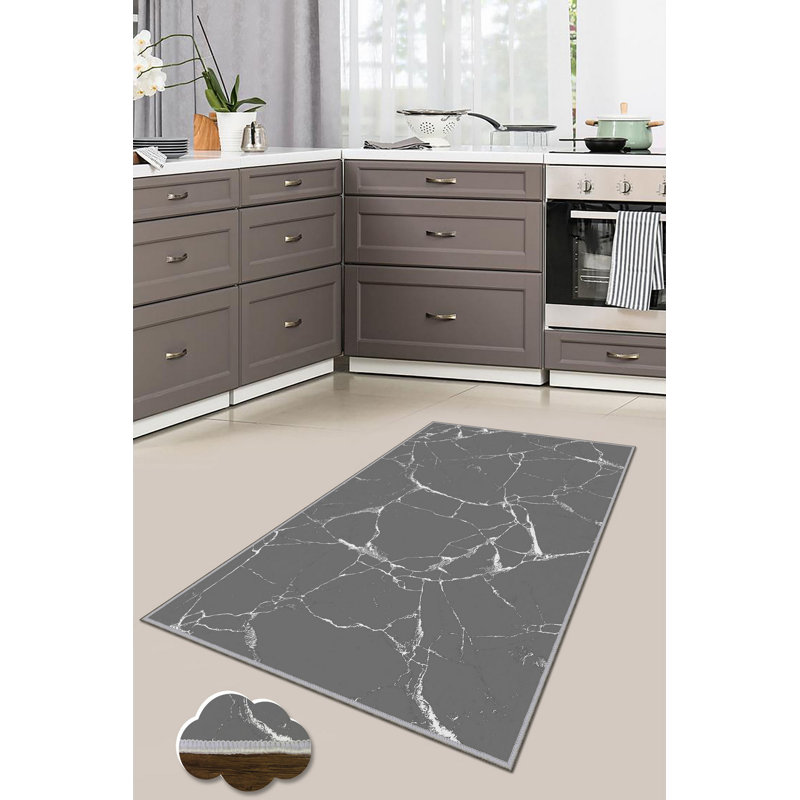 Abstract Indoor Rug, Rectangle 3'11" x 5'11"