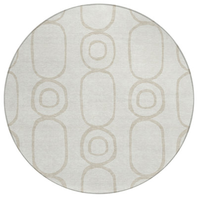 Machine Washable Indoor/Outdoor Adalaide ACN2344 Geometric Rug