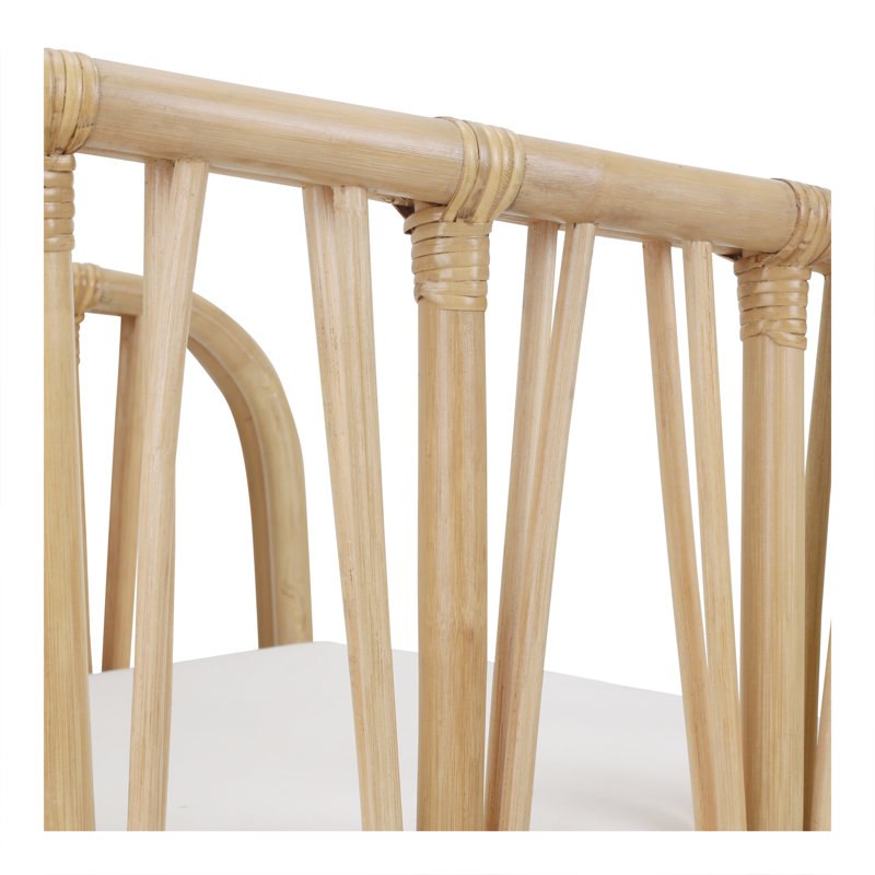 Avalee Rattan Accent Arm Chair, Natural