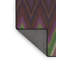 Tapis décoratif vert à chevrons Sankey-1170565260