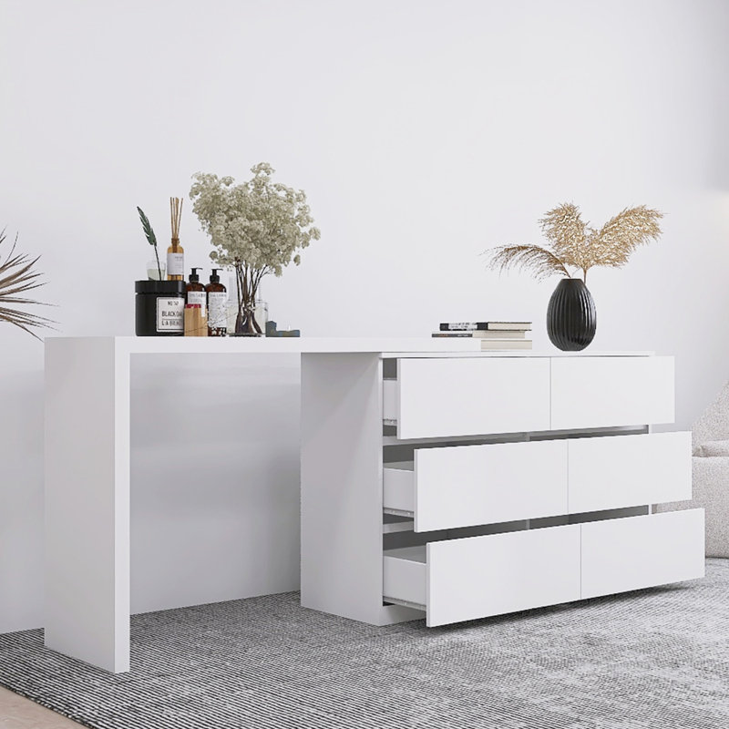 Armoire à vêtements extensible à 6 tiroirs