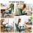Upholstered High - Back Office Chair With Lumbar Pillow Cross Legged-121543596