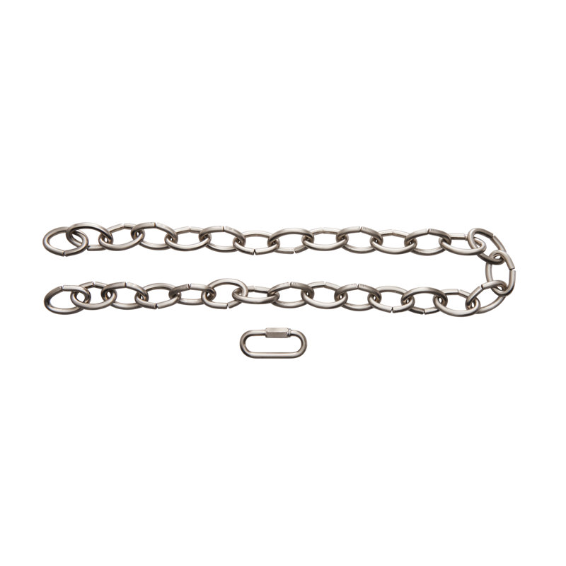 Macina Symple Stuff Chain, Brushed Nickel