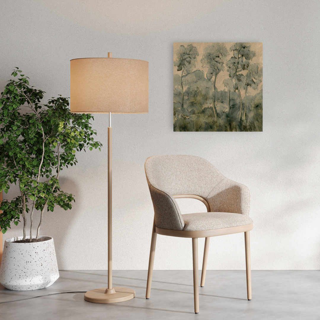 Forgotten Forest Peaceful Serene Tranquil Forest Landscape Wall Art Print